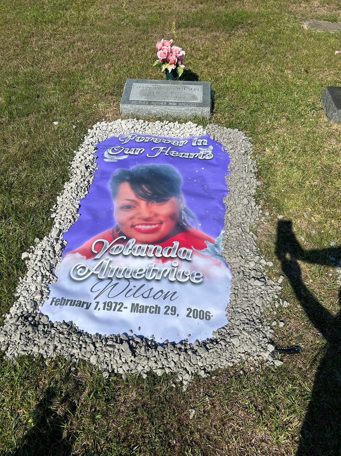 Custom Grave Blanket