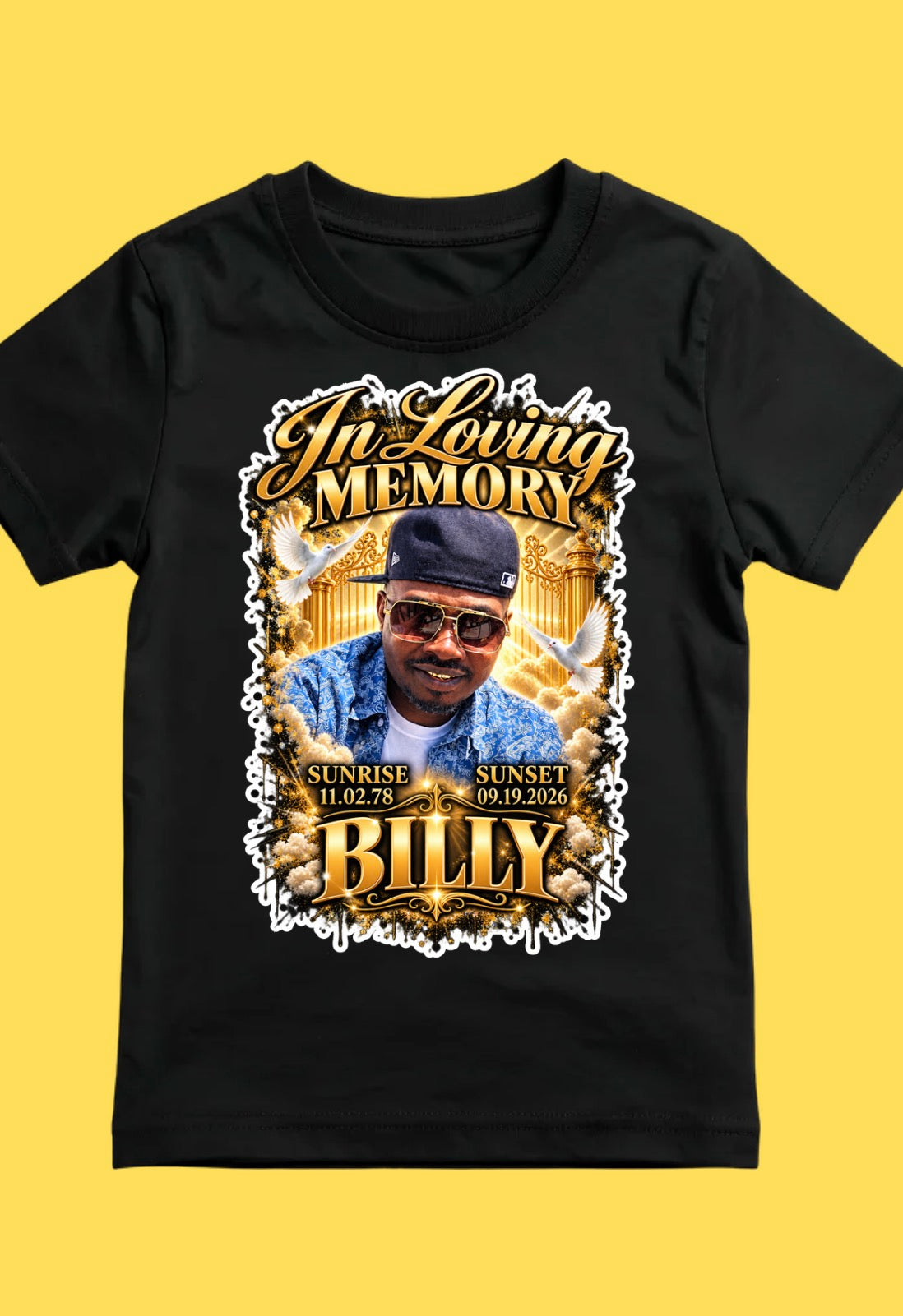 In Loving Memory Billy Shirts