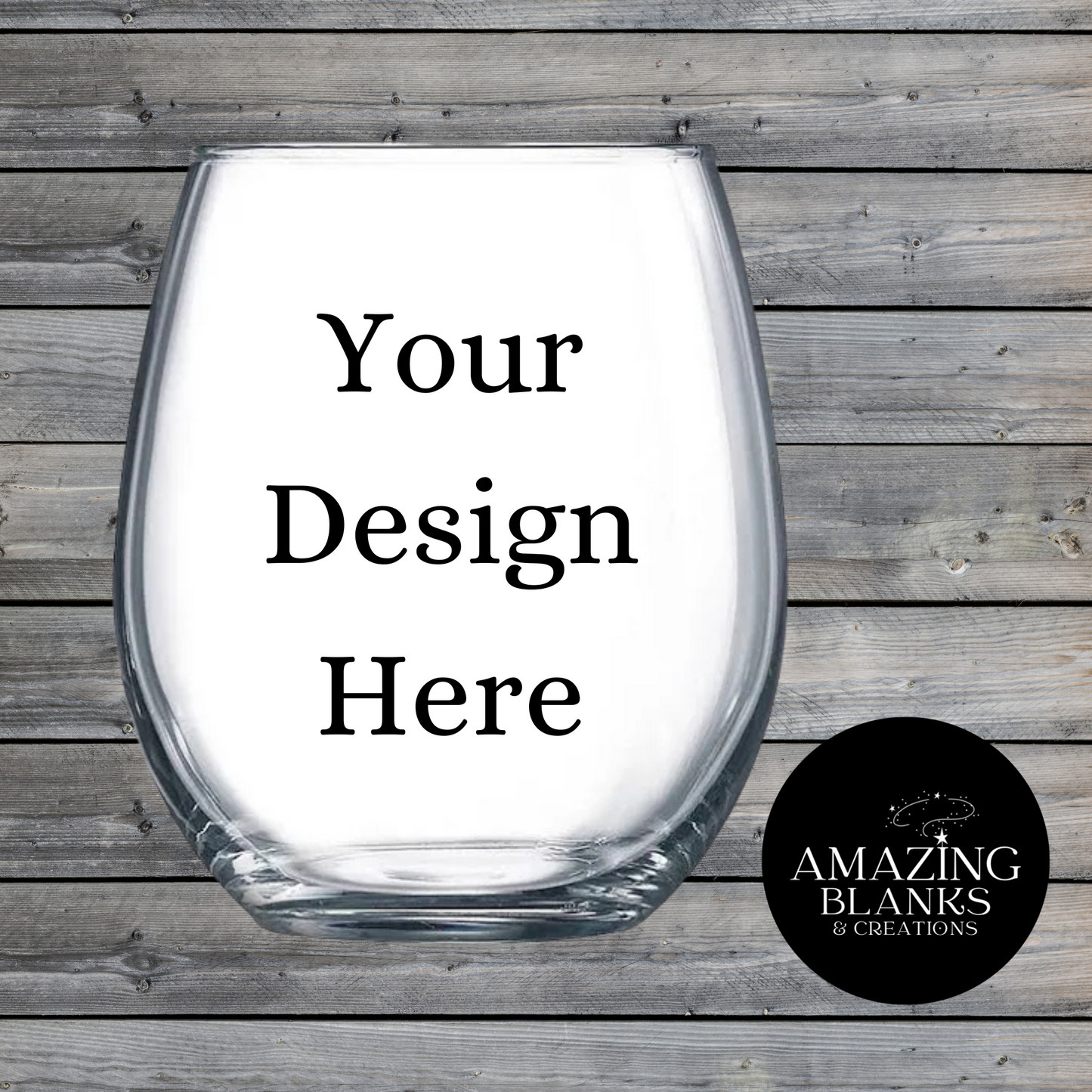 Custom Wine Glass