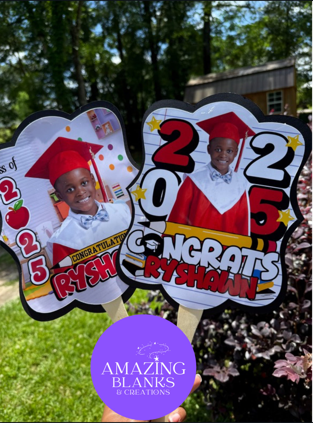 Custom Grad Fan – Amazing Blanks Company