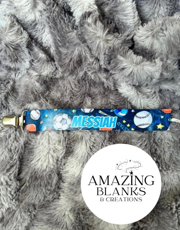 Custom Pacifier Clip