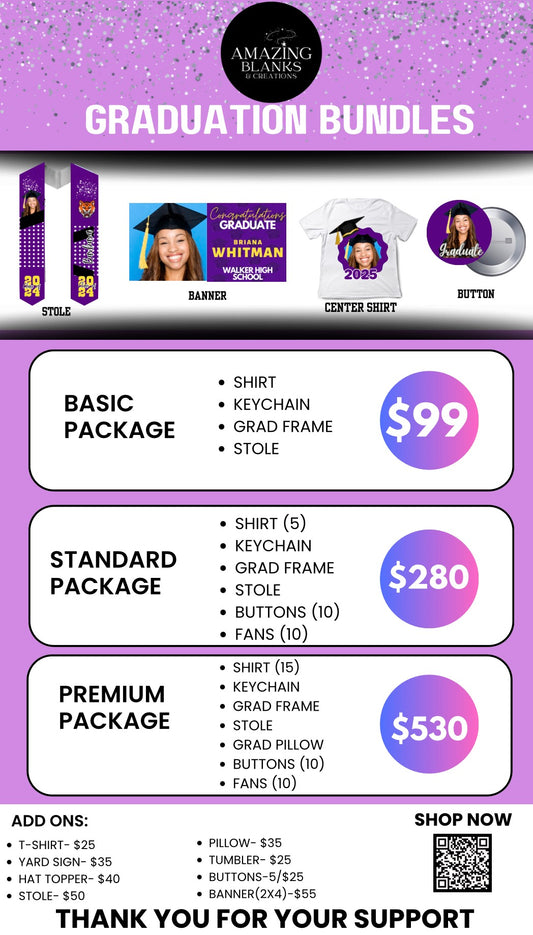 Custom Graduation Bundles