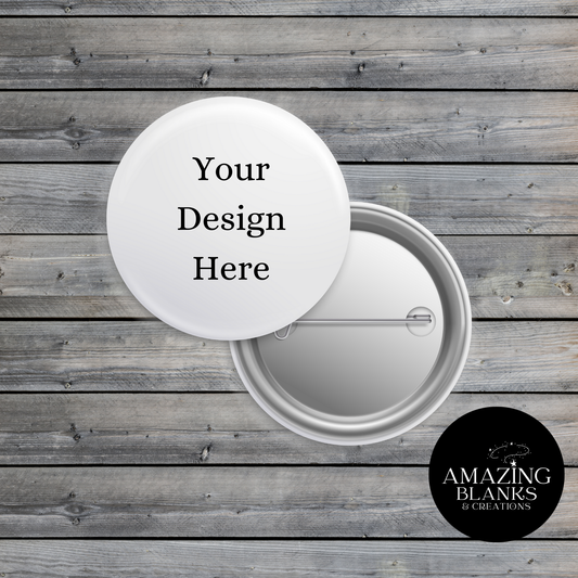 Custom Buttons (Pack of 5)