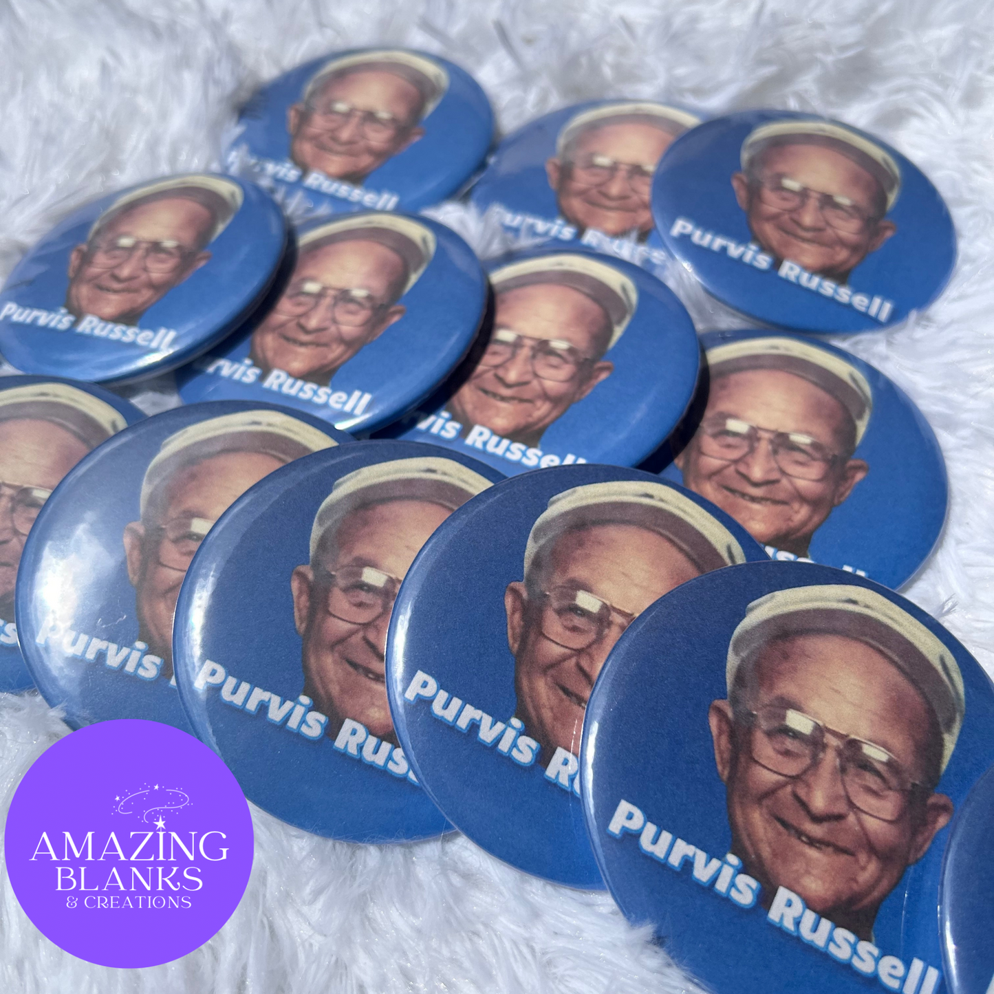 Custom Buttons (Pack of 5)