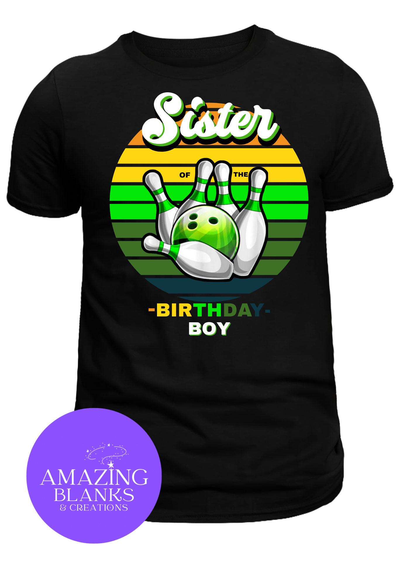 Bowling Birthday Shirts